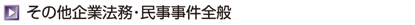 その他企業法務・民事事件全般